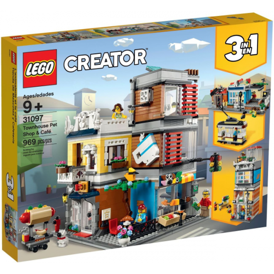 LEGO CREATOR Townhouse Pet Shop & Café 2019